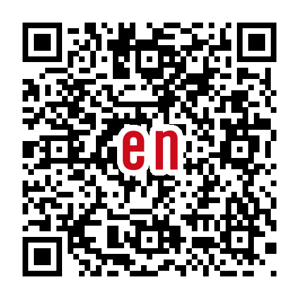 英語版パンフレットQRコード