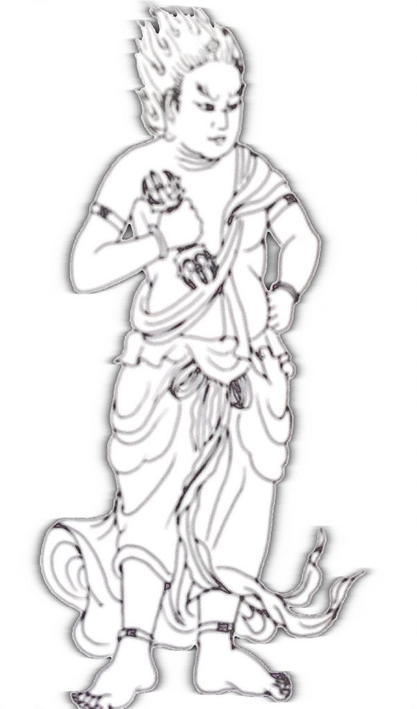 番外第５番札所 清瀧寺 童子像