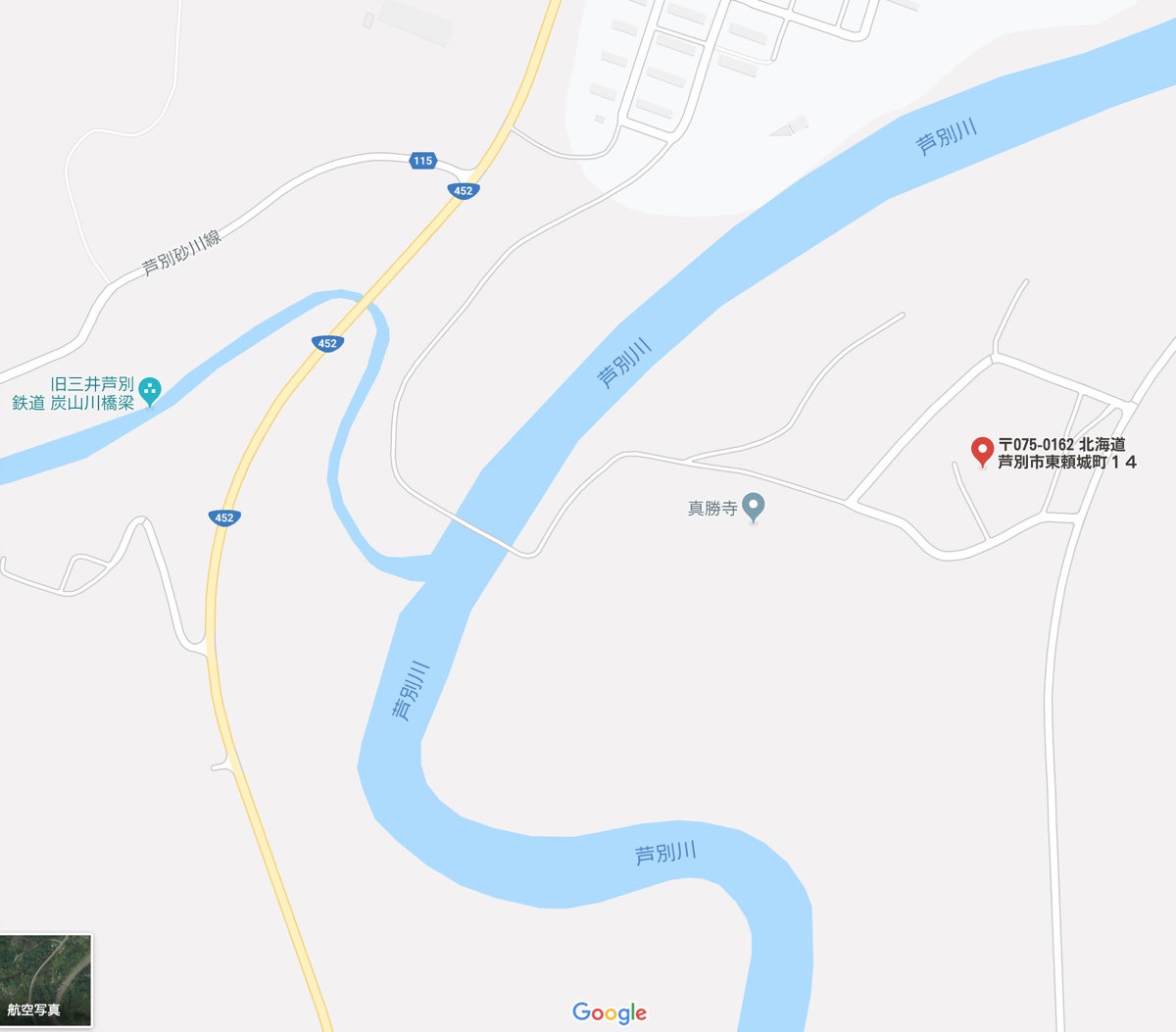 第３番札所 真勝寺 周辺地図