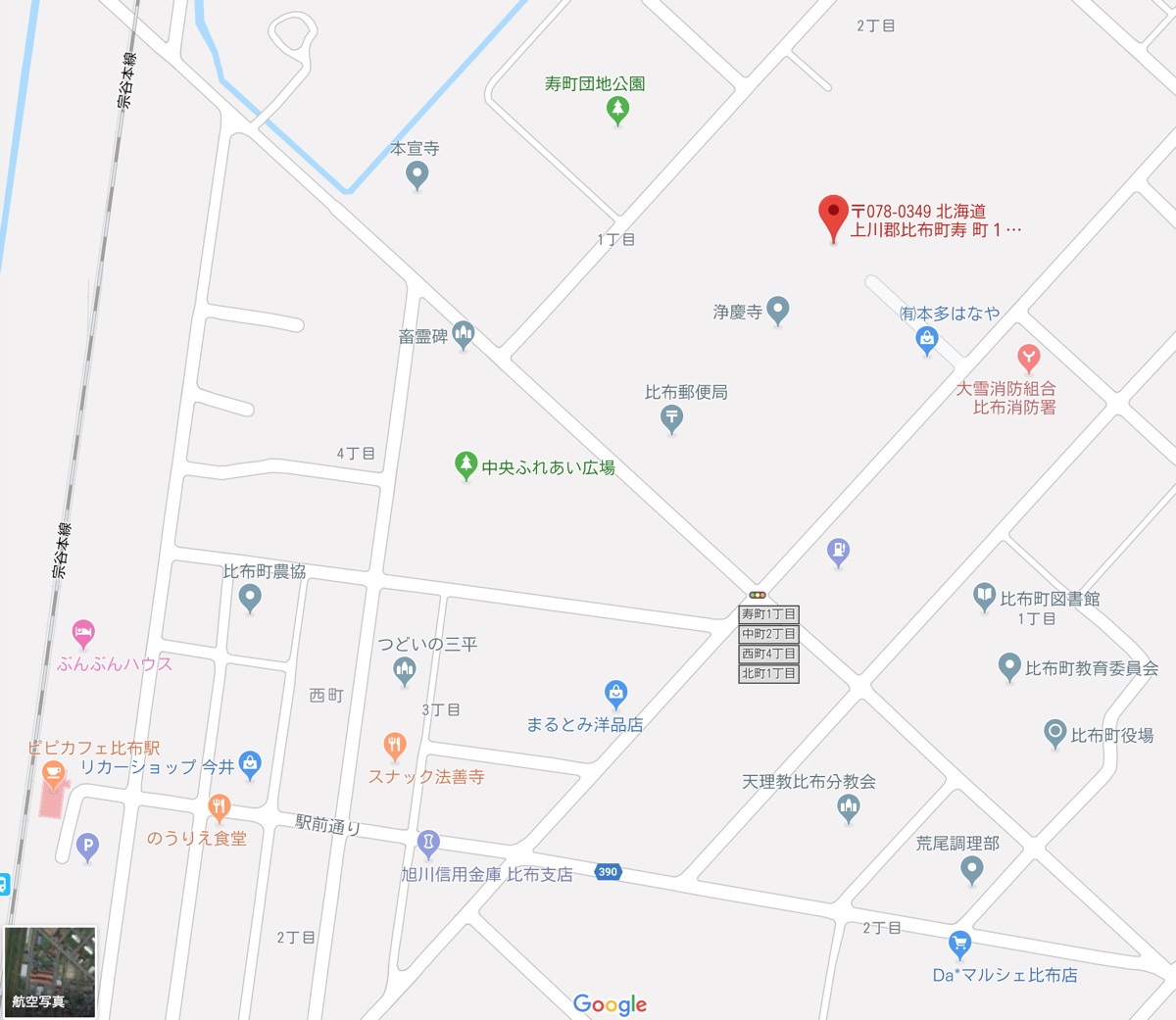 第４番札所 大照寺 周辺地図