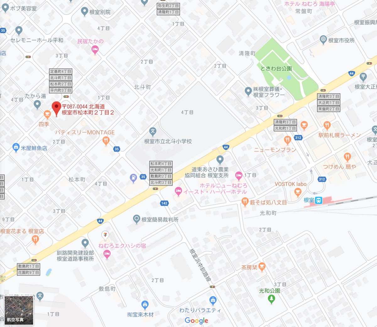 第１７番札所 清隆寺 地図